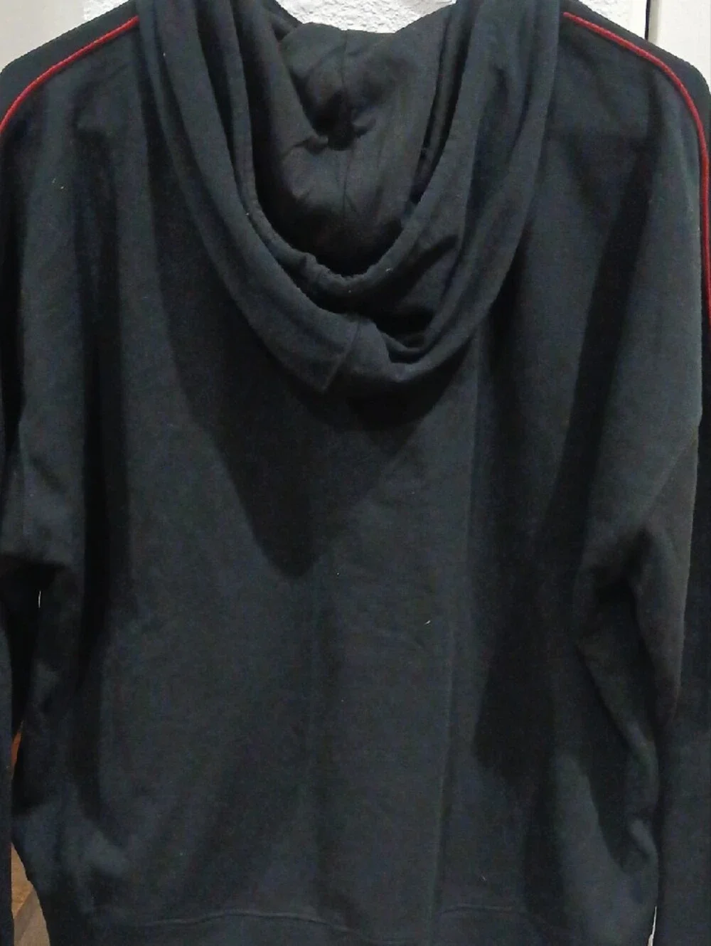 NFL Men's Black Hoodie with Red Cardinal Logo